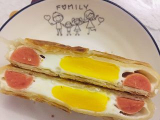 17、蛋烧火腿块,诱人的颜色