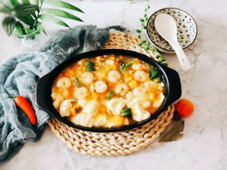 16、虾仁豆腐羹,出锅