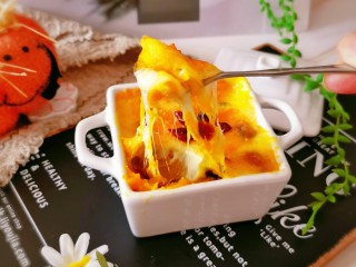 16、芝士焗南瓜,拉丝效果 即食