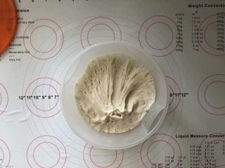 1、黑加仑黑米软欧包,1、提前制作好老面。
