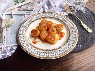 13、焦糖肉桂香蕉,完成。