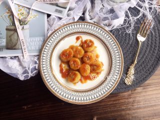 14、焦糖肉桂香蕉,完成。