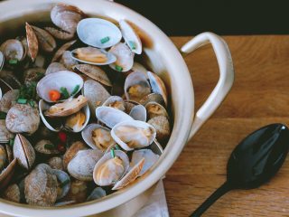 11、深夜食堂之酒蒸蛤蜊,好了，可以开吃咯！