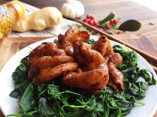 14、上海本帮菜 草头圈子,完成。