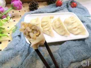 20、猪肉白菜水饺,开吃了，味道不错！