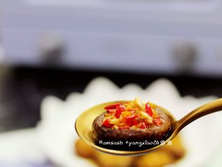 13、香辣烤蘑菇,成品图