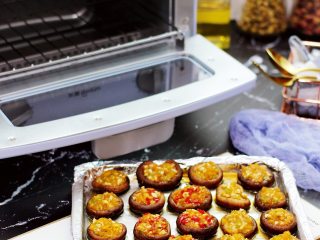 15、香辣烤蘑菇,成品图