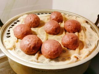 16、紫薯小馒头,时间到，取出即食