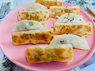 23、韭菜锅贴,香脆鲜美