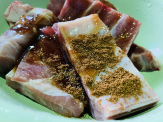 6、芝士排骨,加五香粉