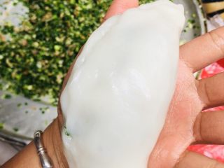 36、客家小吃：蒜苗粿（葫粄）➕菜头粄,像包饺子一样捏合