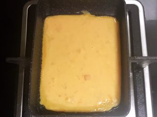 14、双色薯烧,加入2勺红薯糊