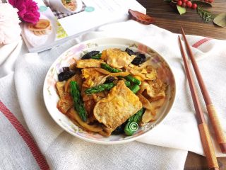 15、小炒荷包蛋,完成。