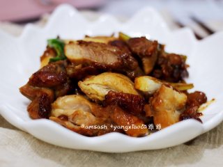 15、盐焗鸡腿肉,成品图