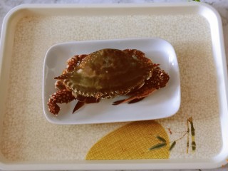 1、避风塘炒蟹,海蟹一只
