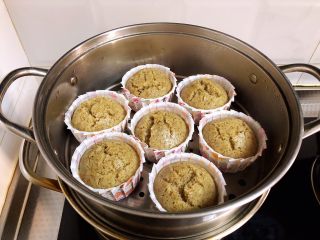 10、黑麦发糕,开盖