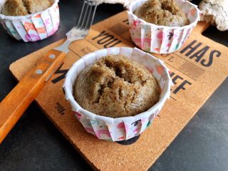 11、黑麦发糕,成品