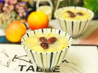 16、苹果小米粥,整个熬煮时间大约二十分钟左右