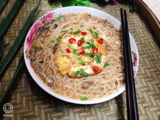 19、荷包蛋焖面,成品图