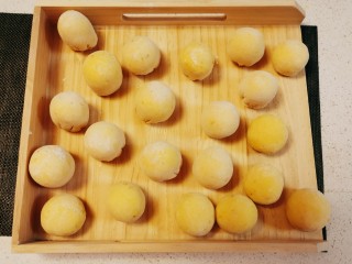 14、南瓜紫薯包,全部做好,二次发酵。