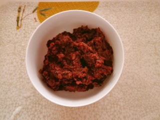 3、红豆汤圆,取一份备用