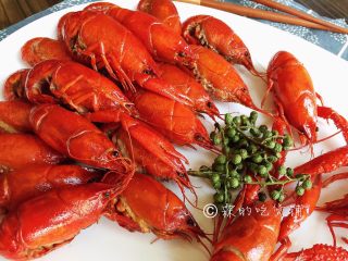 19、青花椒辣卤小龙虾,完成。