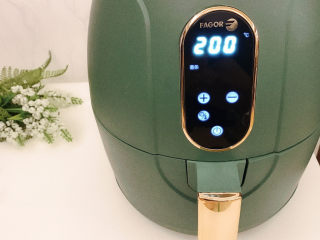 11、孜然烤玉米,选择【薯条】功能键，默认两百度