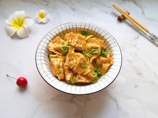 19、冬至美食  红油干拌饺子,超级好吃的红油干拌饺子。