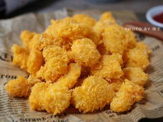 9、鸡米花,好吃的鸡米花就做好啦