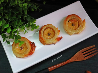 8、千层香蕉酥,一口一个，酥脆软嫩，不得不爱