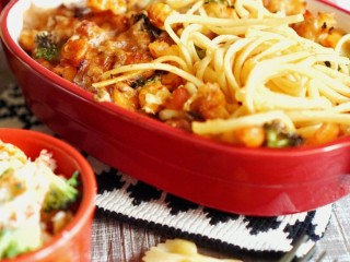 11、承味冬荫阴功小龙虾芝士焗意面,完成