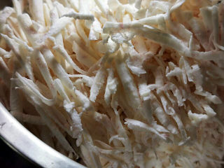 5、芋头丝饼,丝丝缕缕分明