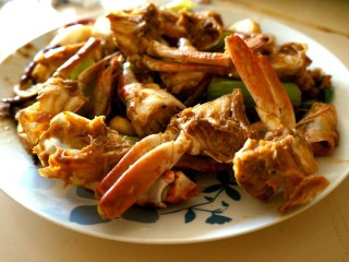 12、干锅香辣蟹,出锅
