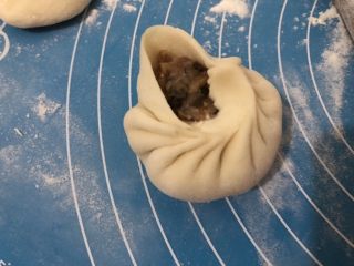 20、梅干菜肉包,掐自己喜欢的花纹，形状