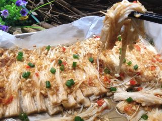 17、孜然金针菇,味道超赞!