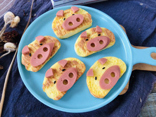 16、烤馒头片,成品。