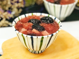 15、紫薯银耳粥,成品图