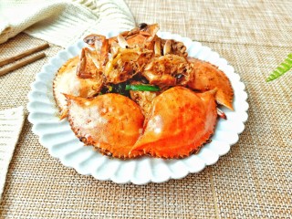 13、干锅香辣蟹,下酒菜来了。