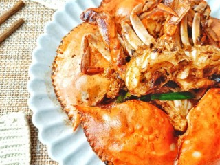 14、干锅香辣蟹,蟹肉饱满。