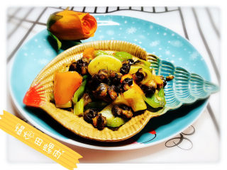 19、爆炒田螺肉,爆炒田螺肉，完成了！