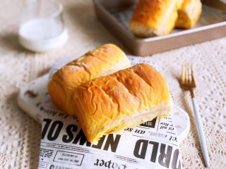 16、南瓜椰蓉面包,成品