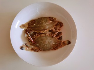 1、红烧梭子蟹,梭子蟹2只