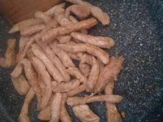 6、豪华版炒面套餐,里脊肉炒至断生