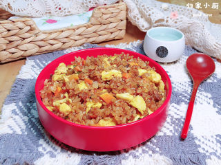 20、酱油蛋炒饭,满足一餐营养,吃起来吧!