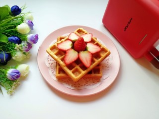 10、早餐华夫饼,迫不及待的要开吃啦！