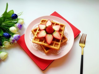 15、早餐华夫饼,准备好！