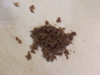 5、黄金腊肠火腿蛋炒饭,菜圃切粒