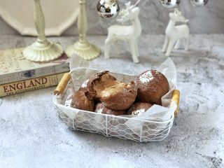 23、可可冰心面包,成品图