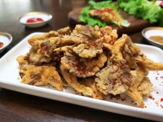 13、炸平菇（多口味超详细）,喜欢的试试吧！