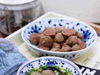 16、自制牛肉丸,成品图